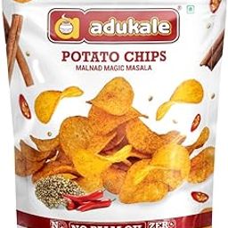 Adukale Potato Chips | Malnad Magic Masala Flavour | Rustic South Indian Spices Inspired by the Malnad | No Palm Oil or Preservatives-image-51