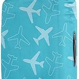 Cortina Polyester Luggage Cover Trolley Travel Covers Washable Dust Proof Anti-Scratch Suitcase Protector, Medium-Light Blue-picture-9