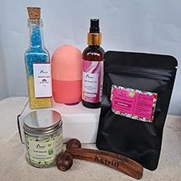 Me time spa hamper by Astrid, 6 in one gift set, Face and Body Care Box, Bath and Body Care, Wellness Spa hamper, Gift for him and her, Festival gifting, Diwali Hamper-52