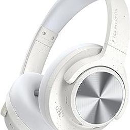 FIO MOTUS Noise Cancelling Headphones: Wireless Over Ear Bluetooth Headphones with 130H Playtime - Hi-Res Sound Custom EQ via App Deep Bass Comfort Fit Ear Cups for Travel Home Office-picture-12