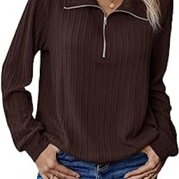 Regular Fit Tops for Jeans for Women | Korean Trendy Stylish Casual| Long Sleeve Textured Collared| Crop Tank | Formal-image-3
