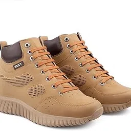 bxxy 3 Inch Hidden Height Increasing/Elevator Black Casual Lace-up Outdoor Sneaker Boot-picture-22