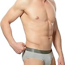 Men's Tactel Microfiber Elastane Stretch Solid Brief for Men and Boys-image-71
