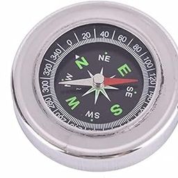 Levin Metal Stainless Steel Portable Compass Student Outdoor Sports Compass 60mm,Outdoor Hiking-image-44