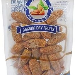 Daksha Dry Fruits Premium Yellow Dry Dates (Kharak) | Naturally Sweet & Nutritious | Naturally Dried & Delicious (Pack of 1) | 200 Gram |-image-54