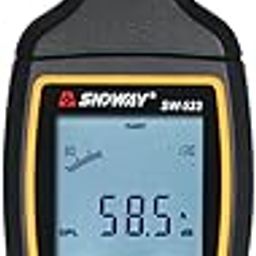 BAZPUR MART® High Accuracy LCD Digital Noisemeter Sound Level Meter 30-130dB Noise Volume Measuring Instrument Decibel Monitoring Tester with A and C Frequency Weighting for Sound Level Testing'$-2