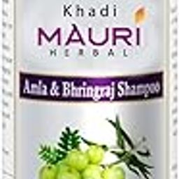 Khadi Mauri Herbal Amla and Bhringraj Herbal Shampoo - Prevents Hairfall & Damage, Strengthens Roots & Hair Follicles - Enriched with Natural Ingredients - 210 ML-13