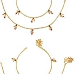 India Traditional Ethnic Fancy Foot Jewellery Anklets-image-33