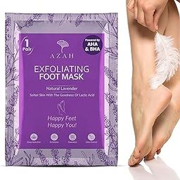 Azah Foot Mask Peeling Feet Mask [Pair of 1] | Foot Peel off Mask for Cracked Feet | Peeling and Exfoliating | Foot care at Home | Foot Sheet for Home | Lavender Mask Sheet-12