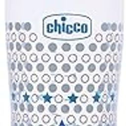 Chicco Well-Being Baby Feeding Bottle, 330ml, 4+ Months | Advanced Anti-Colic Nipple | Soft Silicon Teat | Wide Neck, Anti-Drip Bottle |BPA Free(Blue)-image-90