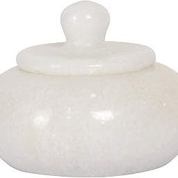 SEVLIYA TRADERS Marble Sindoor Dani, Sindoor Box, Kumkum Box (7.5Cm X7.5 Cm X 5 Cm)-19