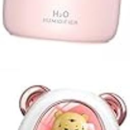 ATORSE 2 Set Air Humidifier Night Light Aroma Diffuser Two Modes for Hotel Travel-70