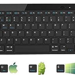 Finn Black Wireless 2.4 ghz/Dual BT Keyboard, BIS Approved, Noiseless Switches, Multimedia Keys with Rupees Key and Volume Knob, on/Off Switch, Win/Mac/Linux/Android - 1 Year Warranty-image-31