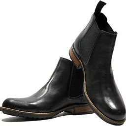 Men Stylish Formal and semi casual Slip-on Chelsea Boot-image-7