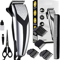 New Men's Hair And Beard Trimmer Machine With Adjustable Taper Lever-image-30