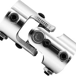 1" DD x 1" DD Chrome Steering Universal Joint Single U Joint Shaft,Total Length: 83mm (3-1/4")-image-59