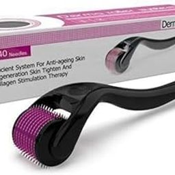 Derma Roller for Face & Hair Growth – 0.5mm Titanium Microneedle Roller with 540 Needles Boosts Collagen, Youthful Skin & Scalp Health-image-18