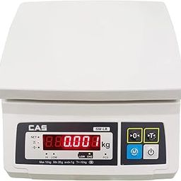 CAS SW-LR 2kg Digital Weighing Scale | 0.2g Accuracy | Dual LED Display | 230x190mm Pan | Electronic Weight Machine for Retail Shops | Compact & Durable-picture-11