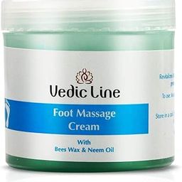 Vedicline Foot Massage Cream, Improve Skin Tonicity & Keep Odor Away with Bees Wax and Neem Oil for Nourishing Feet,100ml-image-63