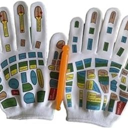 LOOM TREE® Reflexology Gloves Breathable Hand Massage Mittens For Friends Elders Adults 19Cm | Womens Accessories | Gloves & Mittens-image-77