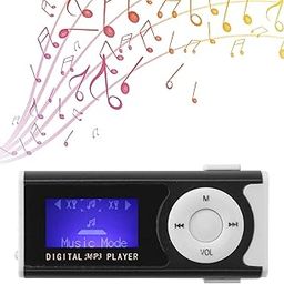MP3 Player with Clip, Portable Lossless Sound Music Player with Flashlight Digital Audio Player for Work Sport Travel, Supports Up to 16GB (Black)-image-38