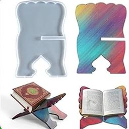 53ARTS Silicone Resin Bookstand Mould Epoxy Resin Art-picture-17