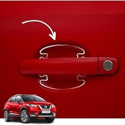 Autokaar Car Door Handle Protector Sticker PU Finger Scratch Guard Transparent Universal for Nissan Magnite/Kicks/Terrano/Sunny/Micra-image-58