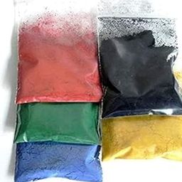 Iron Oxide Powder – 100% Pure & Quality Product | Non-Toxic Pigment for Cement, Paint, Art, Cosmetics & More (5 COLORS) 1 kg Combo (multicolor, 1000 gm)-image-23