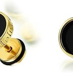 Round Solitaire Stud Earrings Earrings for men || Earning || Men EarningOM Earning_A52-image-53