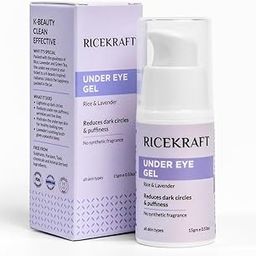 RiceKraft Under Eye Cream For Dark Circles, Wrinkles, Puffy Eyes, Anti ageing | Cruelty-Free, Paraben Free | with Rice Extract, Lavender, Green Tea | No Synthetic Fragrance | For Men and Women - 15g-13