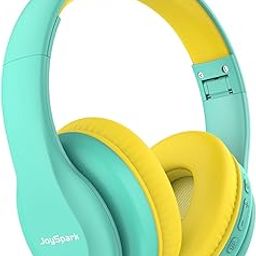 Kids Bluetooth Headphones, Lightweight Wireless Headphones for Kids, 85/94dB Volume Limited, 60 Hours Playtime, Bluetooth 5.3, Over-Ear Toddler Headphones with Built-in Mic (Green)-picture-26