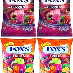 Fox's Crystal Clear Fruits Candy 90g (90Gms- Pack of 2) & Fox's Crystal Clear Berries Candy (90Gms- Pack of 2)-image-56