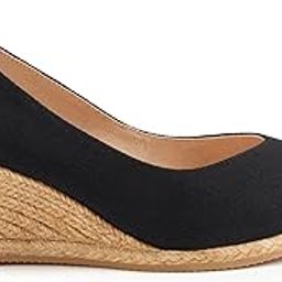 VISCATA Handmade in Spain Roses 2.75-inch Elegant Style, Soft Canvas, Slip-on Wedge Pump, Espadrilles Heel-image-75