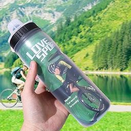 CALANDIS™ Bike Water Bottle Portable 600 ml Squeeze Bottle for Running Cycling Workout-picture-29