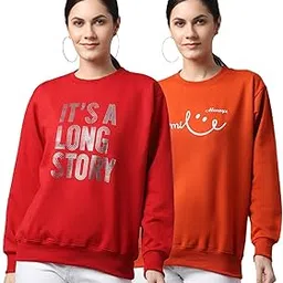 mack jonney Fleece Round Neck Sweatshirt for Women (Pack of 2)-SW_RRN_44_MRN_48_RST_002-P-picture-34