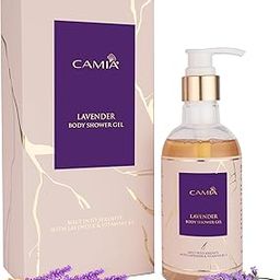 CAMIA Lavender Body Shower Gel | Infused with Lavender Oil, Vitamin B5 & E for a Relaxing Shower That Hydrates, Calms, and Leaves a Soft, Floral Scent | 250 ML-image-4