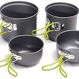 Kagbeni Portable Outdoor Cooking Set | Anodised Aluminum Non-Stick Pot Bowl Cookware for Camping, Picnic, Hiking | Lightweight and Compact Camping Cooking Equipment-image-63