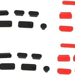 CALANDIS™ USB Audio Port Dustproof Plug Cover Stopper for PC Red & Black | Keyboard Protectors | Laptop & Desktop Accessories-image-64