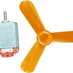 Vincentvolt Combo of 2 in One 2500rpm High Speed Mini Motor With 65mm Propeller-picture-12