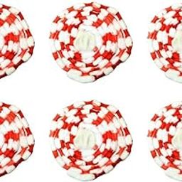 SatvaDaily Vastramala | White Gejje Vastra for Pooja - Set of 6 | Kapus Vastra Vastra Mala | Gejje Batti | Vasthramala Cotton Garlands, Vasthra Mala | Hatti Haara Gejje Bathi Gejje Vasthra (Large)-image-34