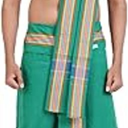 Mens Cotton 9 * 5 ACHARYA Ink Panchakacham with Angavasthiram-image-20