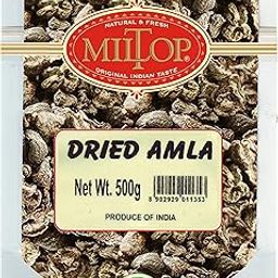 MILTOP Mltop Natural Dried Amla Sukha Amla for eating, 500g-image-29