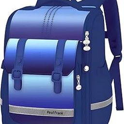 Gradient Colorful School Bag | 25L Capacity | Laptop Compartment | Durable & Stylish Backpack for Students | Ideal for School, Travel, and Daily Use | Unisex Design-picture-48