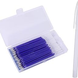 Merishopp 40pcs Heat Erasable Pens Refills for Quilting Sewing Dressmaking Blue Crafts | Sewing | Other Sewing-image-34
