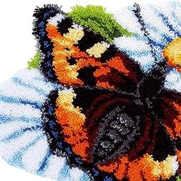 MERISHOPP Latch Hook Rug Kits Handmade Doormat Tapestry for Adults and Kids Home Decor Crafts | Needlecrafts & Yarn | Rug Making | Latch Hooking | Latch Hooking Kits-image-48