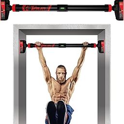TAURNATION Adjustable Pull Up Bar For Home Gym Equipments For Men Workout No Screws Door Hanging Rod For Height Increase, Chin up, Push up, Sit up Fitness Exercise | Max Load 500KG | Length 72-110 cm.-image-29