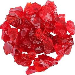 AZ Patio Heaters Fire Pit Fire Glass in Red, 10 Pounds-image-11