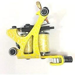 Mumbai Tattoo Basic Coil Machine Yellow-image-7