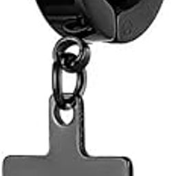 SHADOW CROSS - BLACK - Pure Titanium Steel Ear Hoop Earrings for Men & Boys-image-66