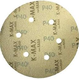 Kovax Max Gold Super Tack Disc Size - 150MM (6") X 6 Holes P 40 (Pack Of 25)-17